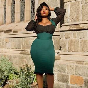 Beautiful wiggle dress from pinupgirl